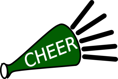 400x267 Cheerleading Megaphones Clipart Free Download Clip Art