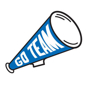 300x300 Go Team Megaphone Clipart