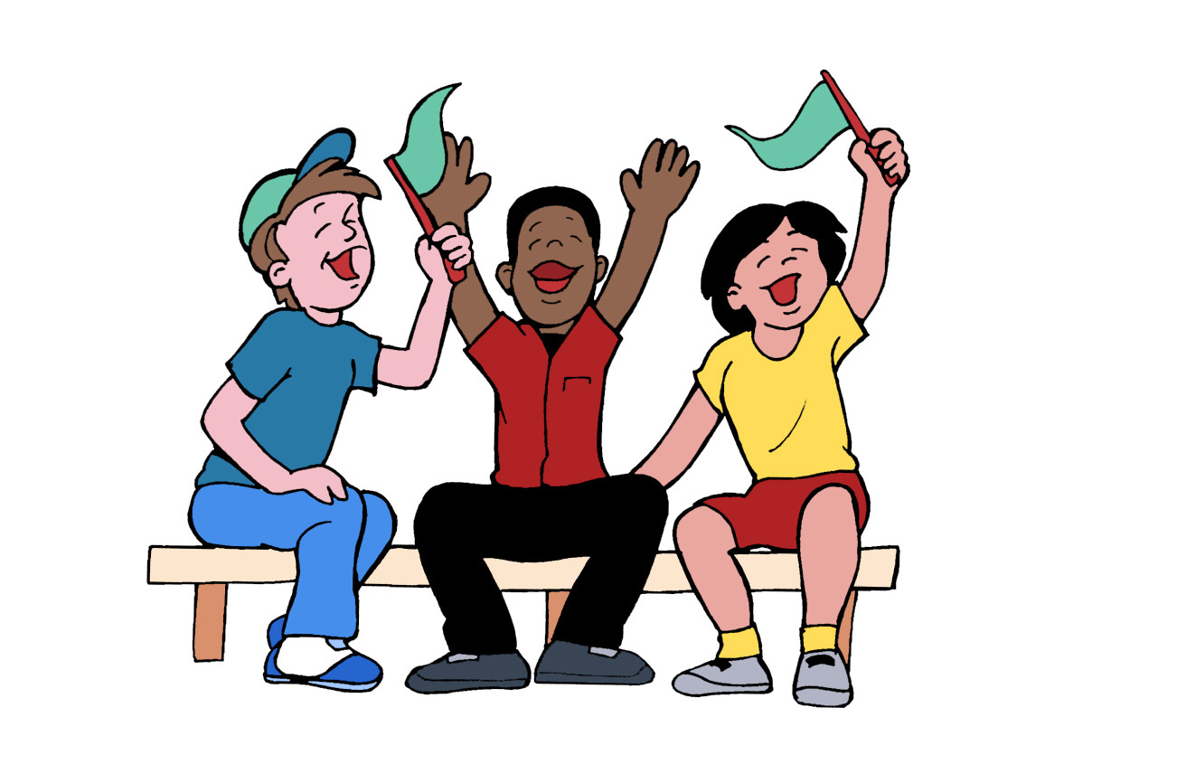 1302x866 Student Cheering Clipart