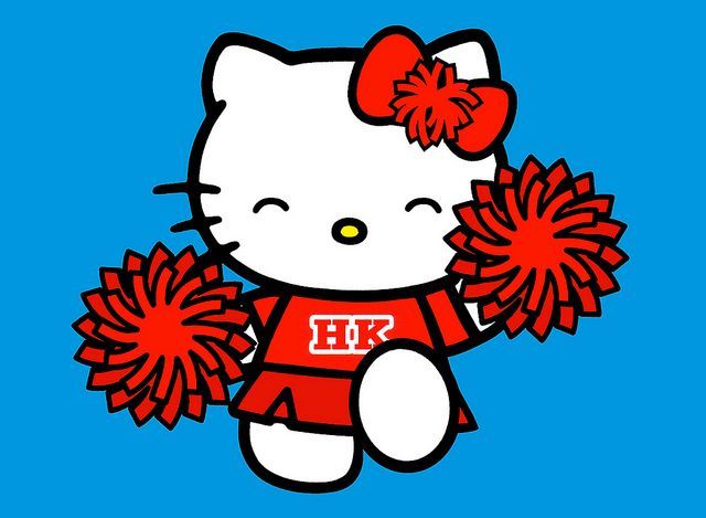 640x469 Hello Kitty Cheerleader Clipart Hello Kitty Hello