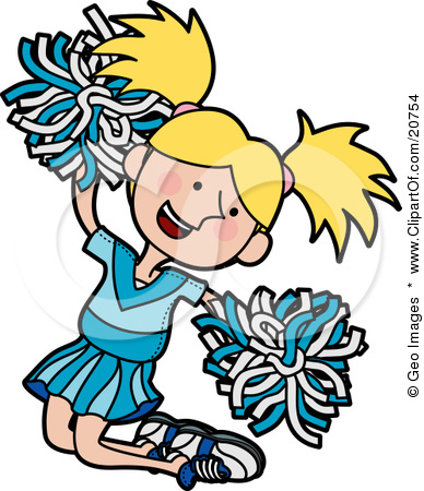 388x450 Cartoon Cheerleader Clipart Clipartlook
