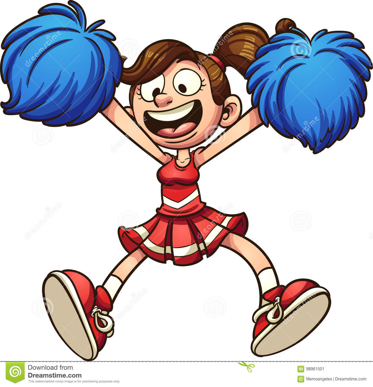 1300x1349 Animated Cheerleading Clipart Group