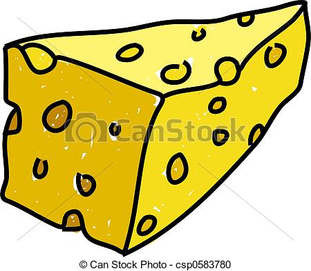450x393 Cheddar Cheese Isolated On White Drawn In Toddler Art Style Stock