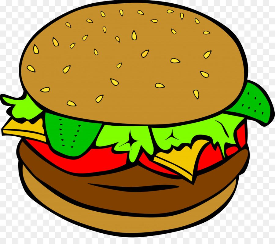 900x800 Hamburger Hot Dog Cheeseburger Fast Food Clip Art