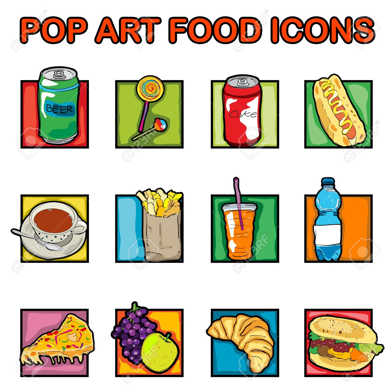 1300x1300 Soda Clipart Pop Art