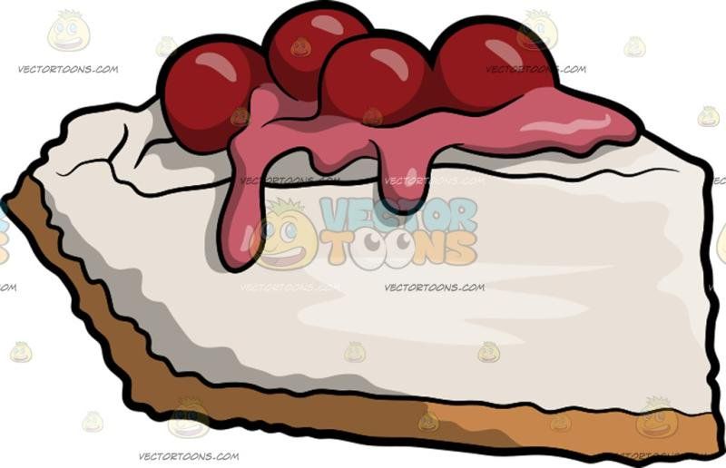 800x516 A Delicious Slice Of Cherry Cheesecake