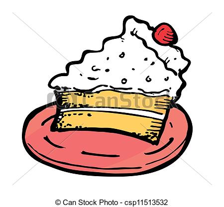 450x416 Cheese Cake Doodle Vectors