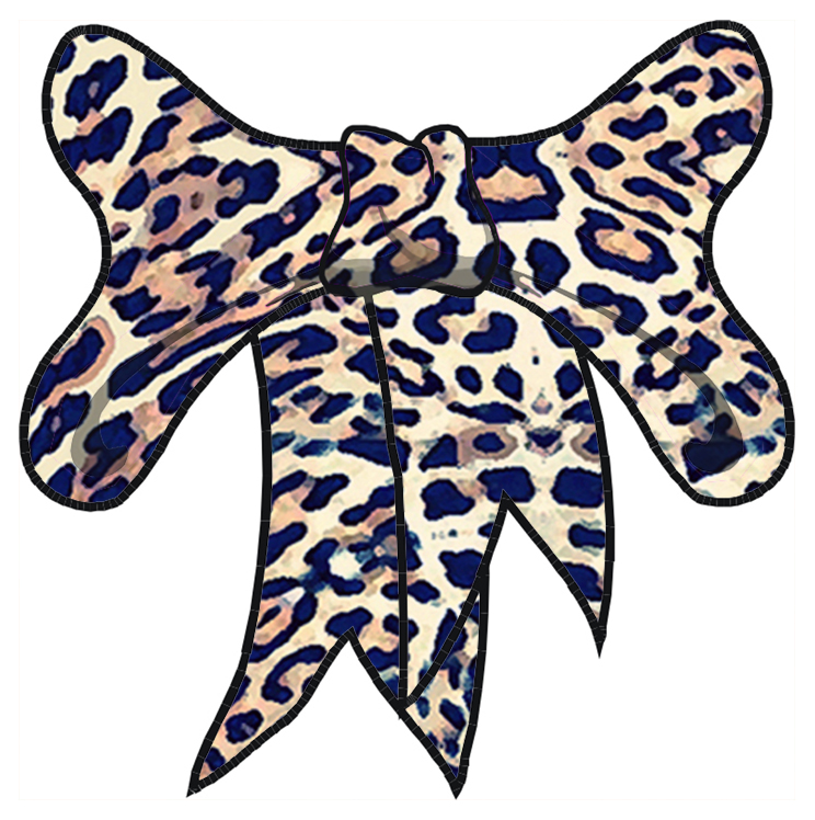 744x748 Cheetah Print Clip Art