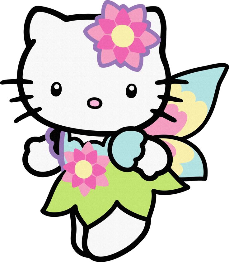 736x840 Hello Kitty Cheetah Clipart