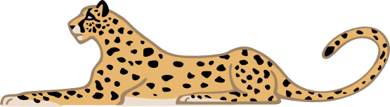 555x153 Top 82 Cheetah Clip Art