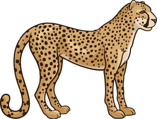 Cheetah Print Clipart at GetDrawings | Free download