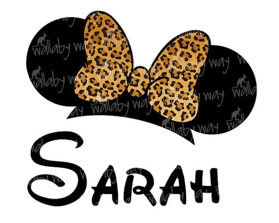 564x451 Leopard Minnie Mouse Clipart