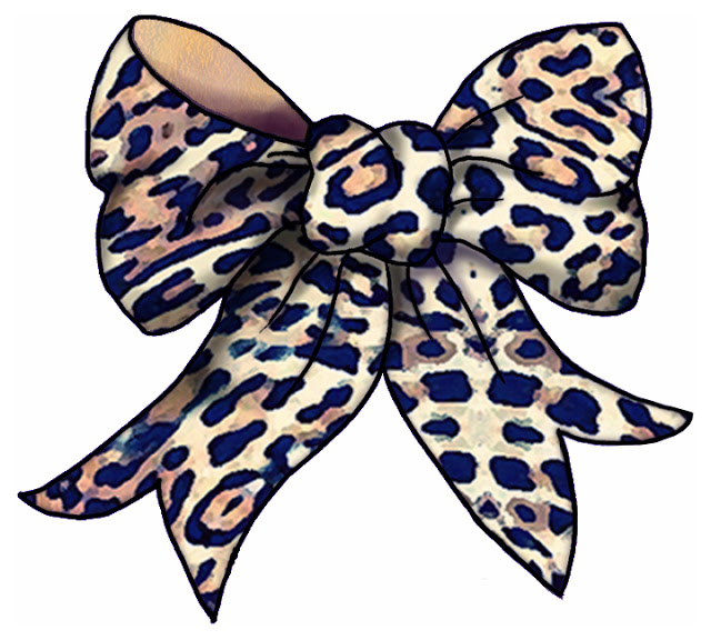 640x576 Best Photos Of Leopard Pink Bow Cartoon