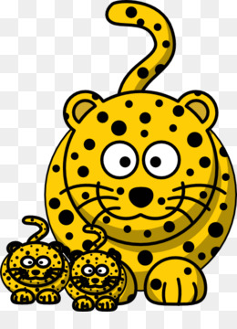 260x360 Cheetah Cougar Black Panther Jaguar Clip Art