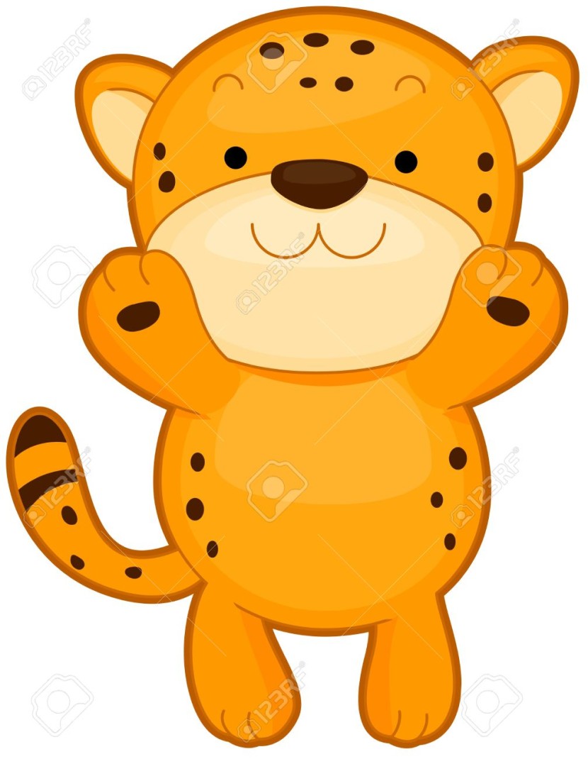 830x1070 Clip Art Cheetah Clip Art