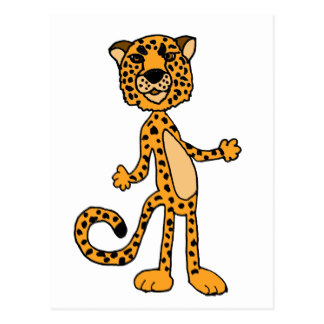 324x324 How To Draw A Cartoon Cheetah Clip Art Image
