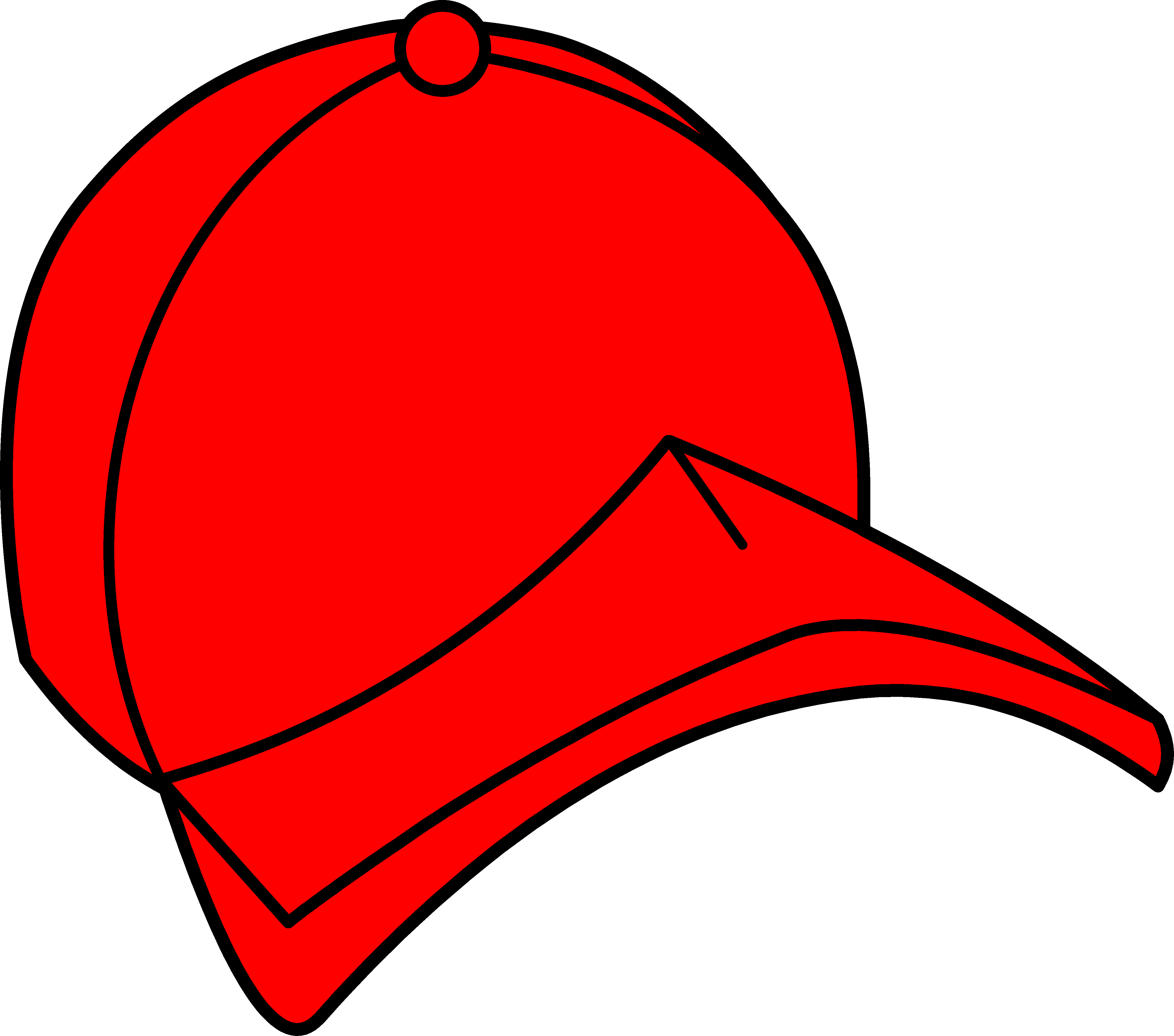 4554x4020 Clipart Hat Red