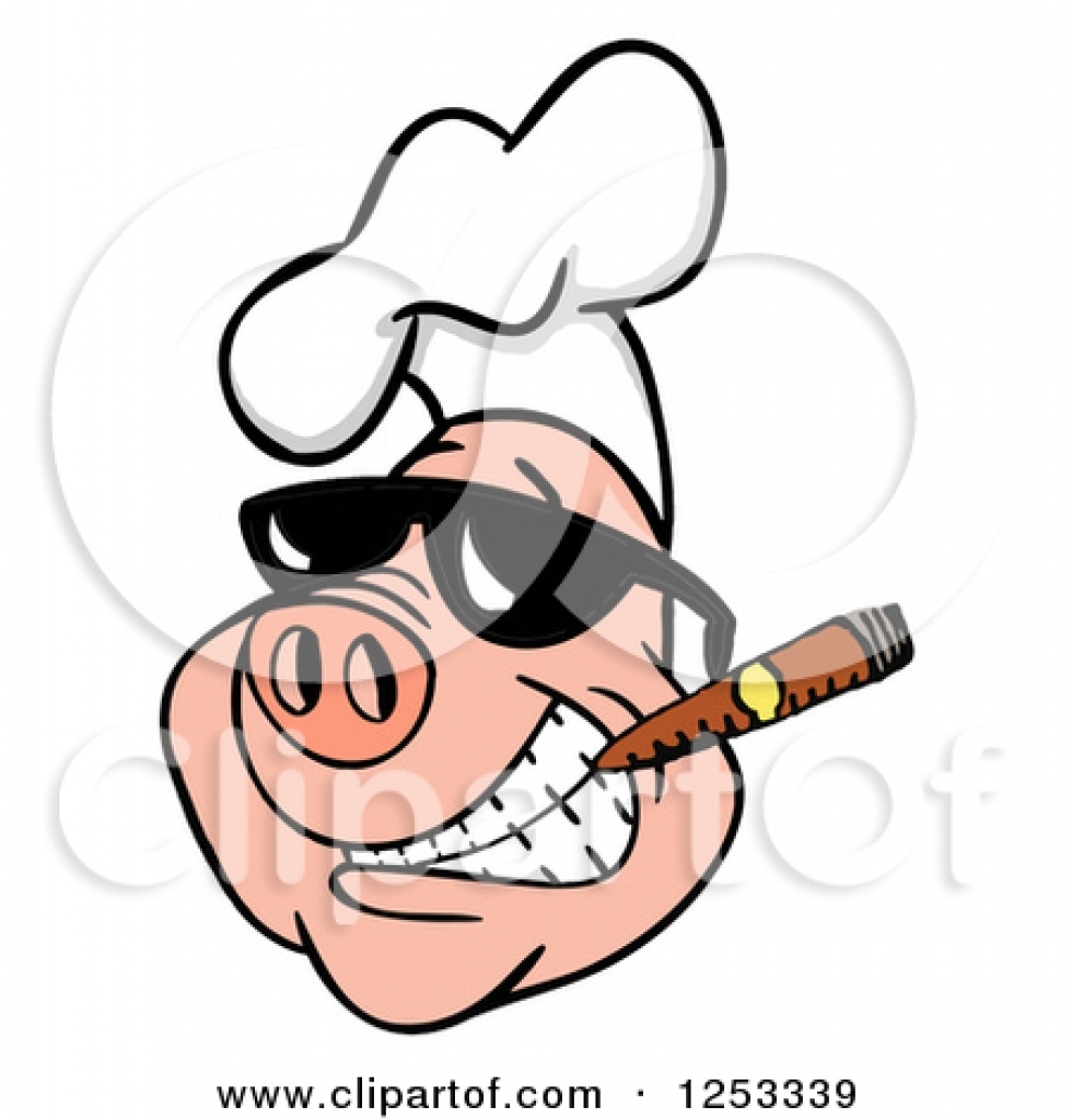 980x1024 Pig In Chef Hat Clipart Pig In Chef Hat Clipart Royalty Free Rf