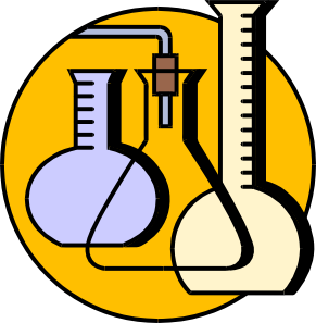 291x297 Chemical Lab Flasks Clip Art