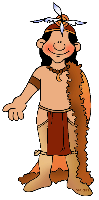 324x653 Native American Clothing Clip Art