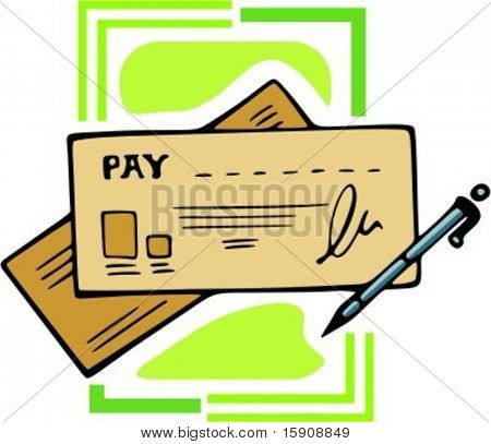 450x407 Cheque Images Clip Art Clipart