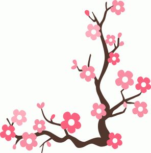 296x300 Photos Cherry Blossom Clip Art Borders,