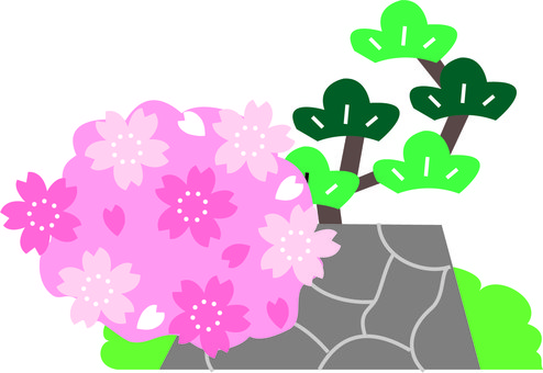 494x340 Free Cliparts Cherry Blossoms, City, Castle