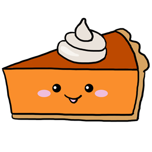 300x300 Pumpkin Pie Clipart