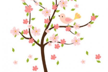 450x300 Cherry Blossom Clip Art Free Clipart Collection