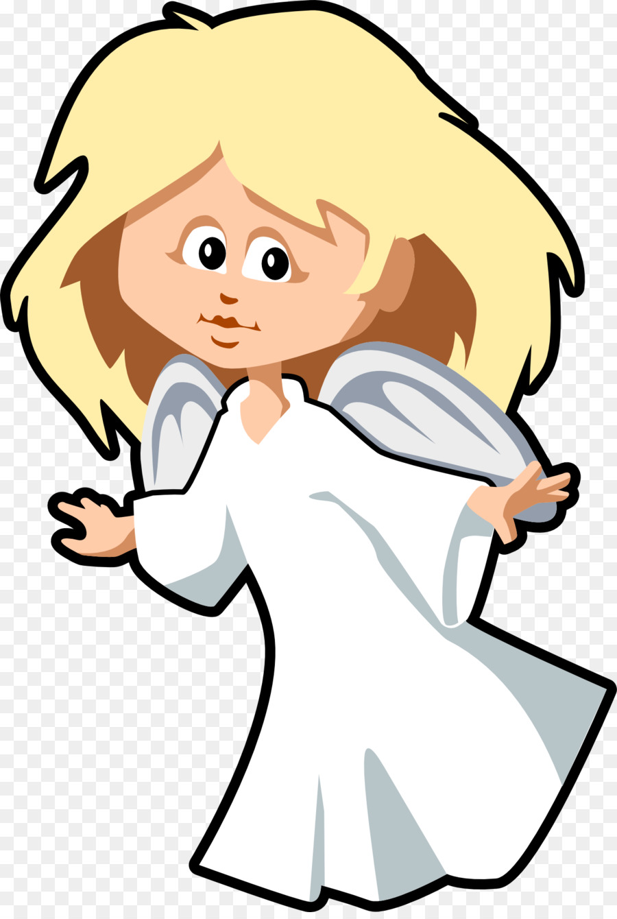 900x1340 Cherub Angel Cartoon Clip Art