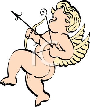 295x350 Chubby Cupid With Golden Hair