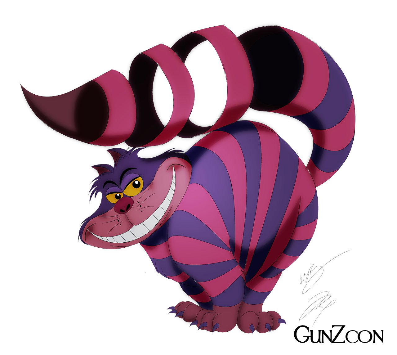 1280x1144 Cheshire Cat Disney Ver. By Gunzcon