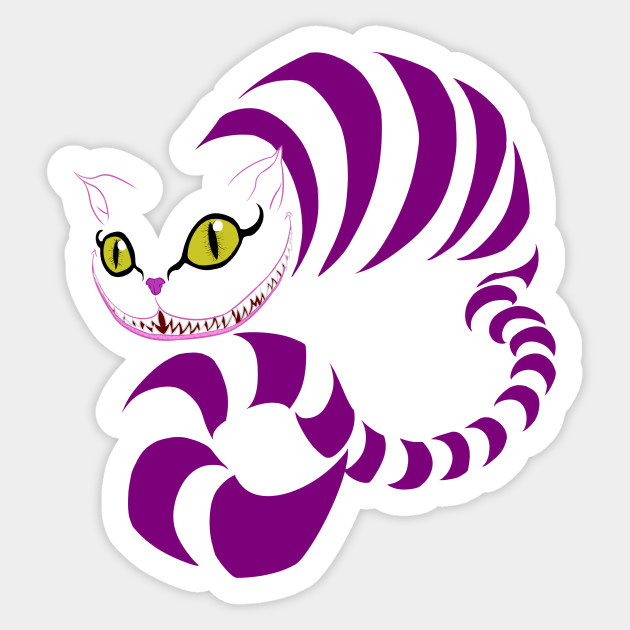630x630 Cheshire Cat Sticker