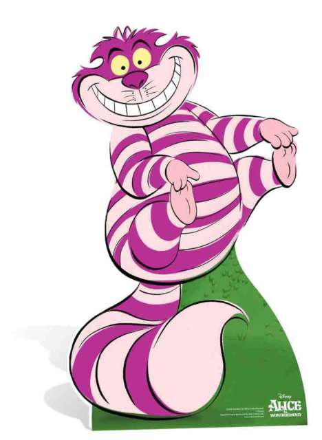 468x640 The Cheshire Cat Alice In Wonderland Lifesize Cardboard Cutout