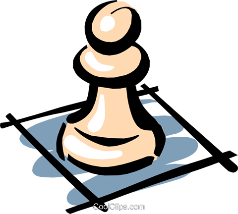 480x432 Chess Pieces Royalty Free Vector Clip Art Illustration Hous0842