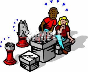 300x247 Two People Playing A Game Of Chess