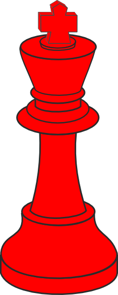240x597 Red Chess Clip Art