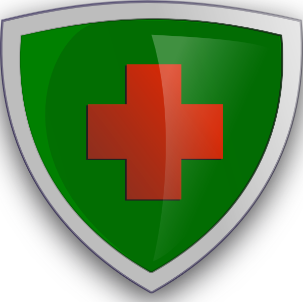 600x598 Free Vector Shield Clip Art Clipart Panda