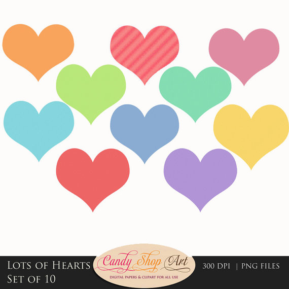 570x570 Chevron Heart Clipart Collection