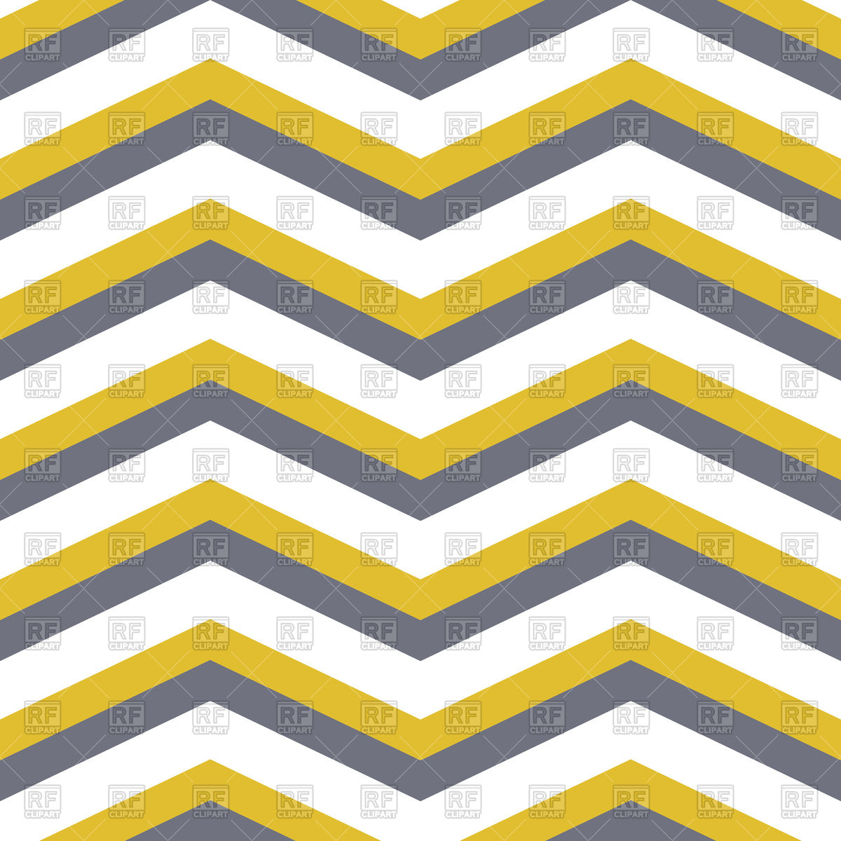 1200x1200 Seamless Chevron Yellow And Gray Background Royalty Free Vector