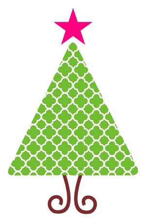 300x457 Chevron Tree Chervon Clipart
