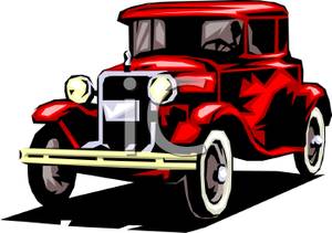 300x211 Vintage Car Clip Art 101 Clip Art