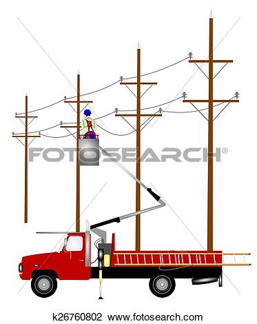 373x470 Truck Clipart Electrician