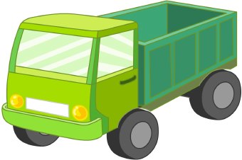 340x226 Moving Truck Clipart Image