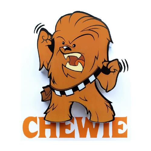 500x500 Star Wars Chewbacca Mini 3d Deco Light Amandasteo