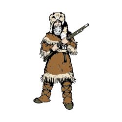 250x250 T Shirt Clip Art For Frontiersmen