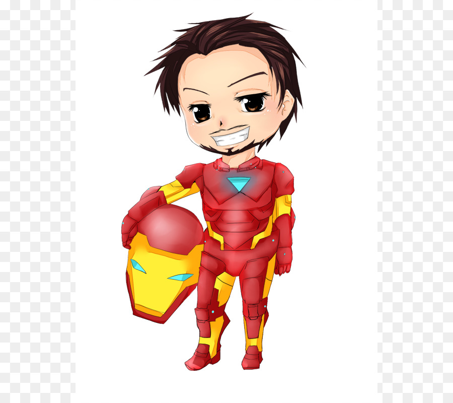 900x800 Iron Man Chibi Anime Cartoon Clip Art