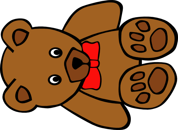 600x440 Clipart Of Teddy Bear