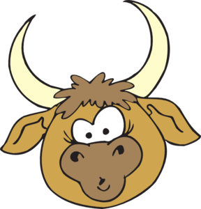 288x300 Bulls Clipart Line Art
