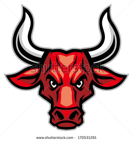 444x470 Bulls Clipart Red Bull